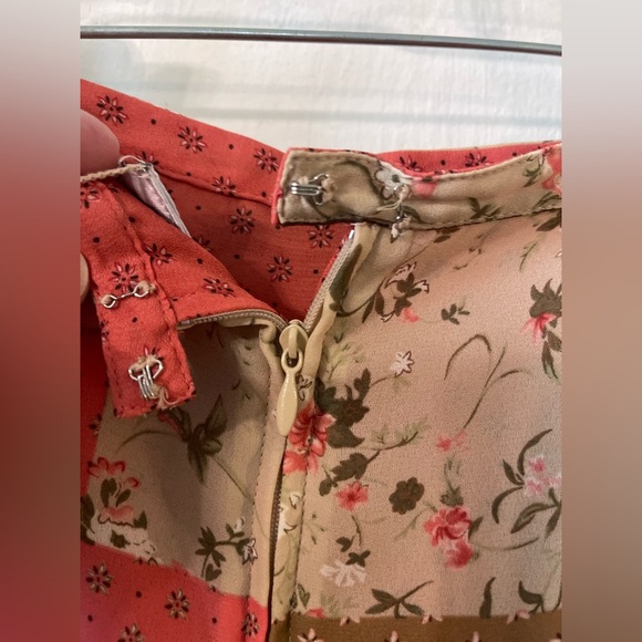 Vintage Floral Patchwork Two-Piece Set Size 16W - Picture 10 of 14